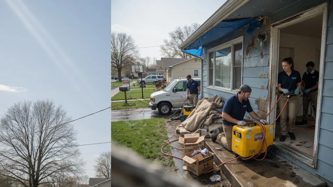Basement Flood Cleanup in Marvell, AR near me